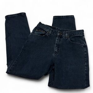 Riders by Lee Classic Fit Straight Leg Denim Jeans Women's 12 MED Blue Mid Rise